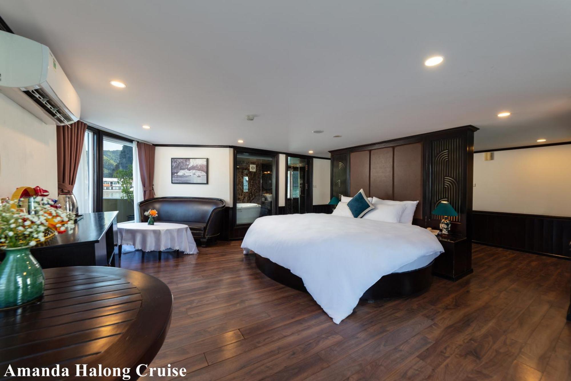 Hotel Amanda Luxury Cruise Ha Long Esterno foto