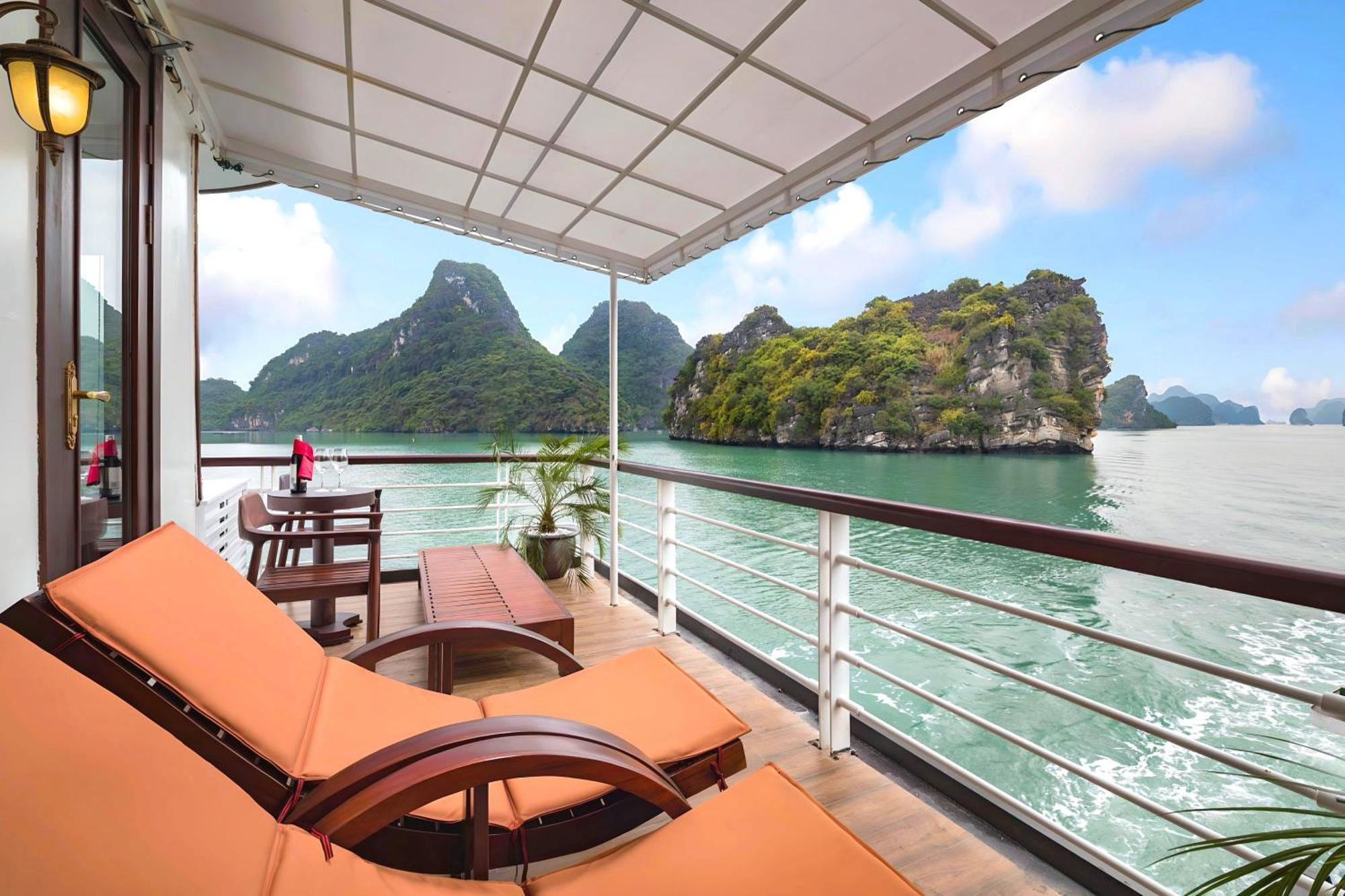 Hotel Amanda Luxury Cruise Ha Long Esterno foto
