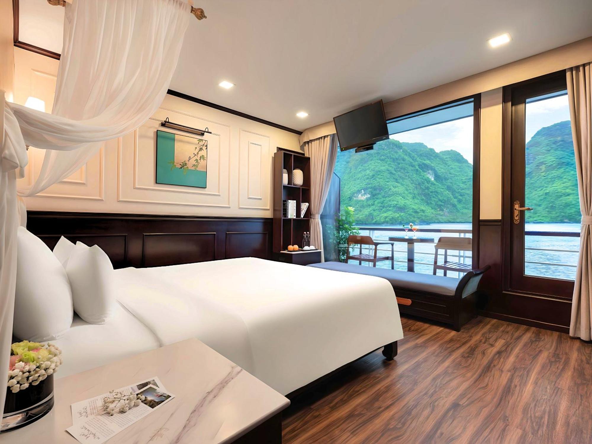 Hotel Amanda Luxury Cruise Ha Long Esterno foto