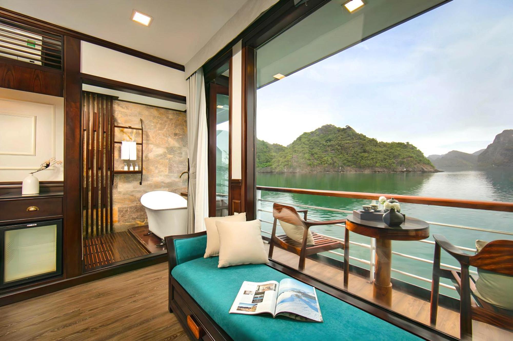 Hotel Amanda Luxury Cruise Ha Long Esterno foto