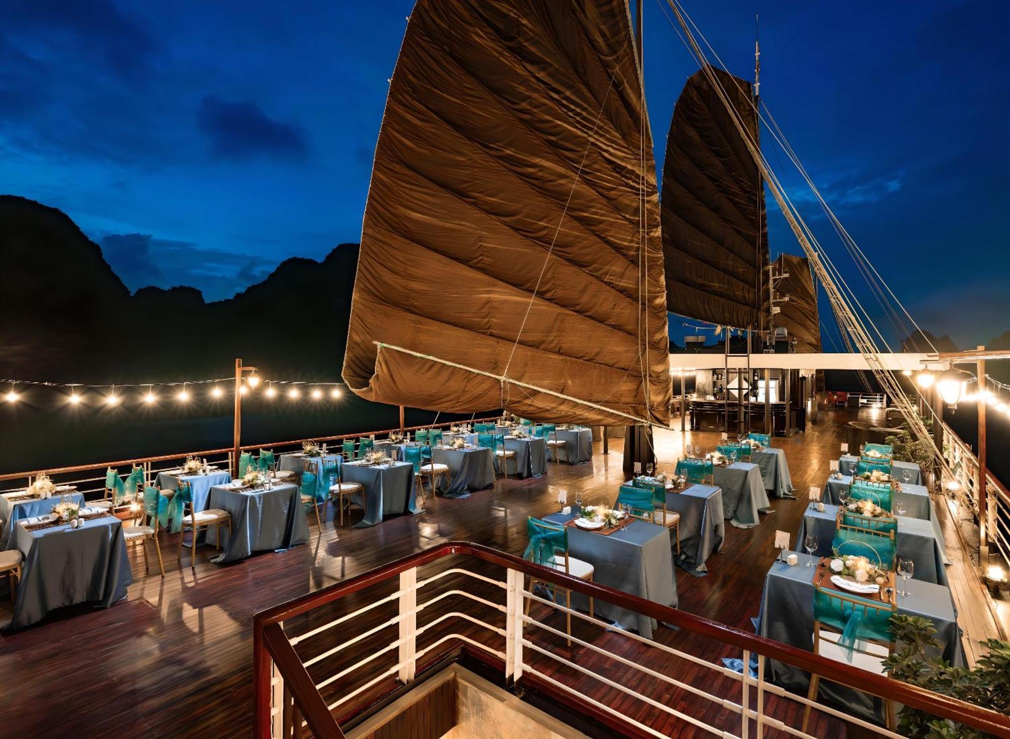 Hotel Amanda Luxury Cruise Ha Long Esterno foto