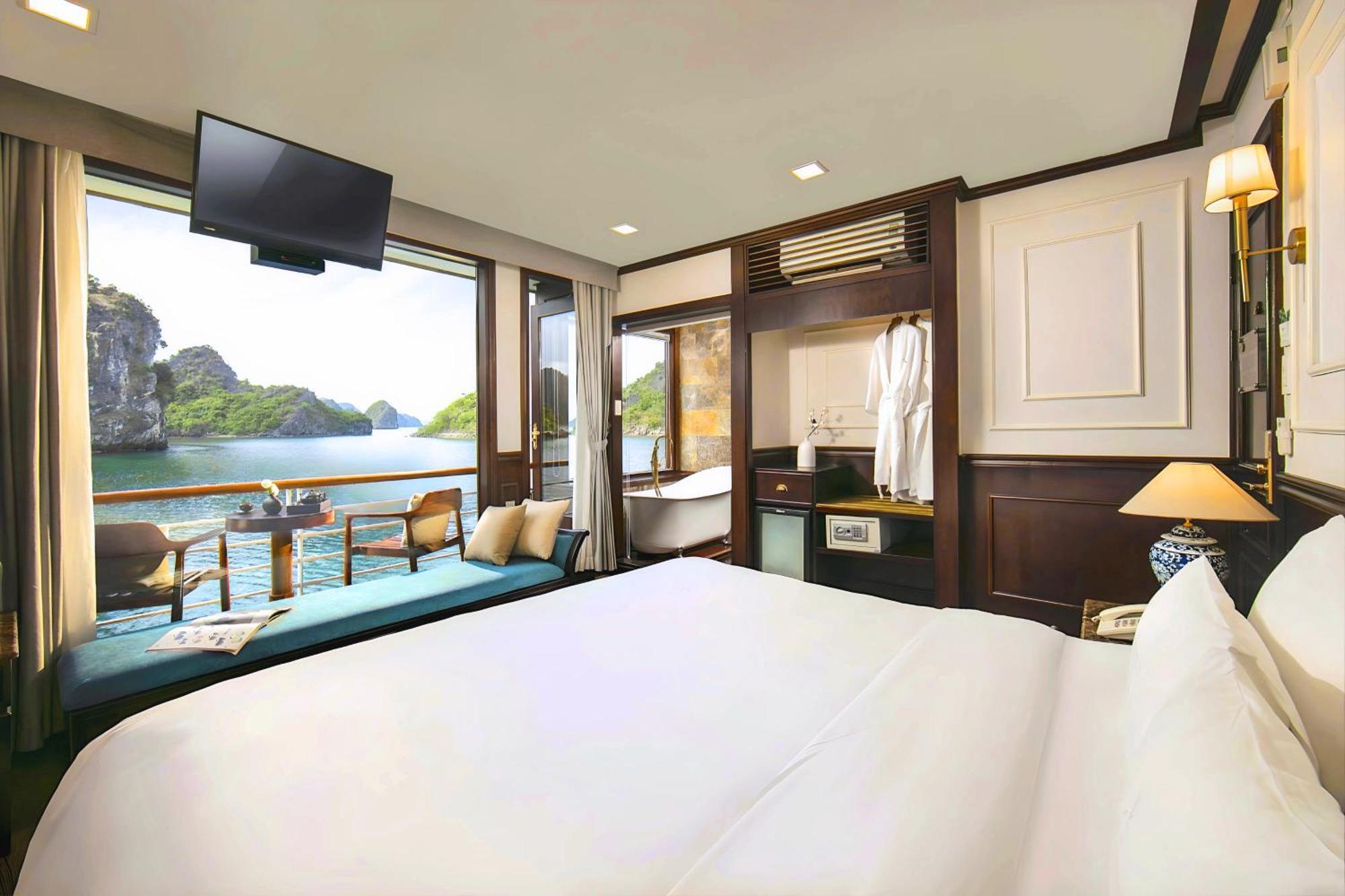 Hotel Amanda Luxury Cruise Ha Long Esterno foto